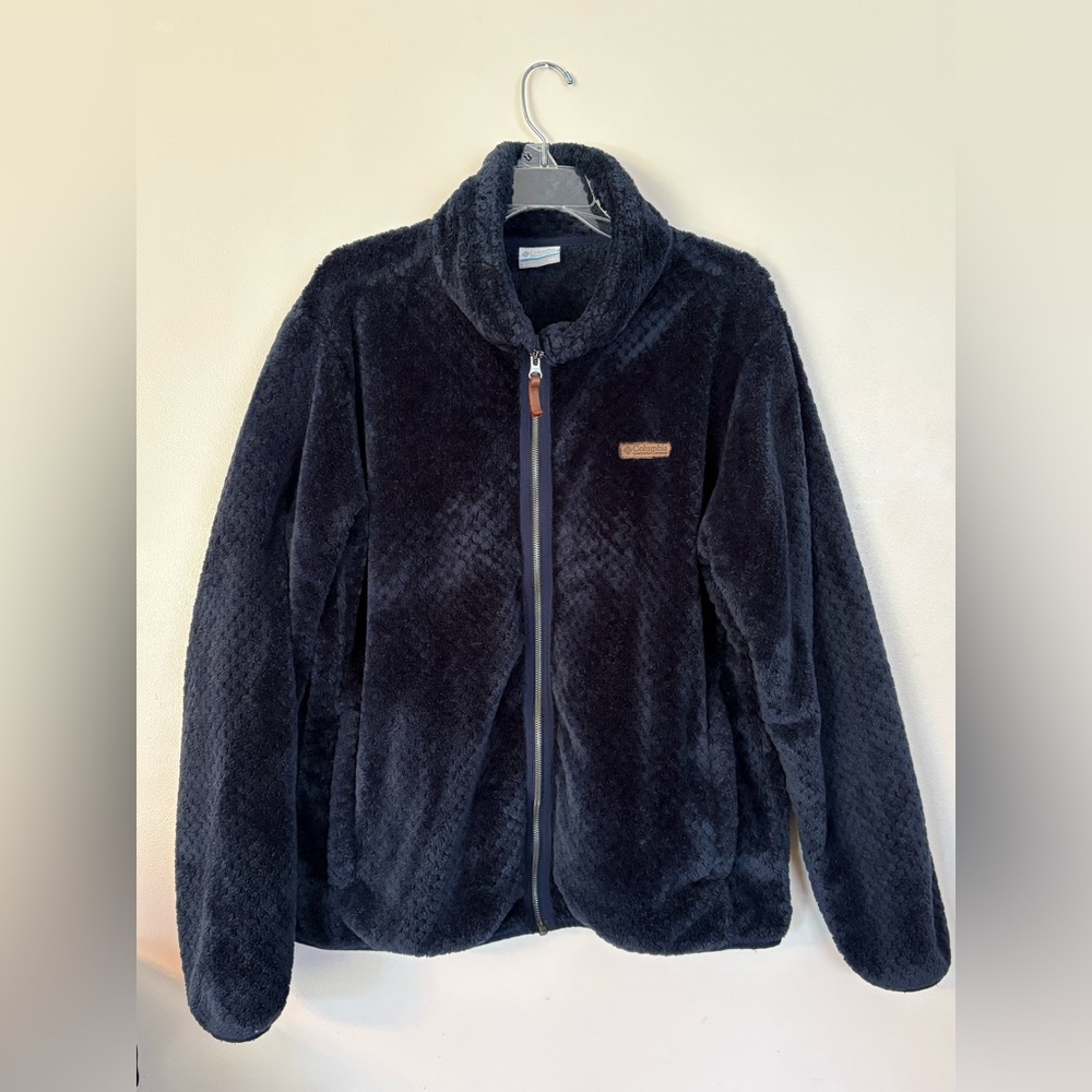 Columbia Navy Blue Fleece Outerwear